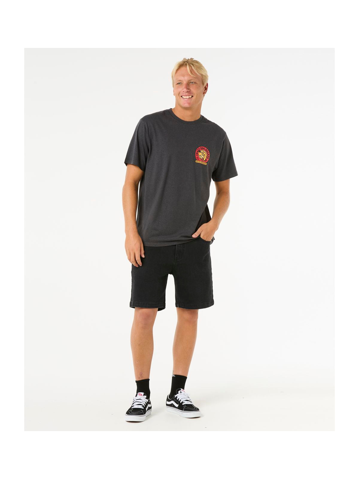 Koszulka RIP CURL Shaper Address Tee czarny