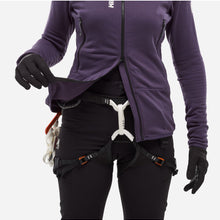 Bluza MILLET W FUSION GRID HOODIE fioletowa
