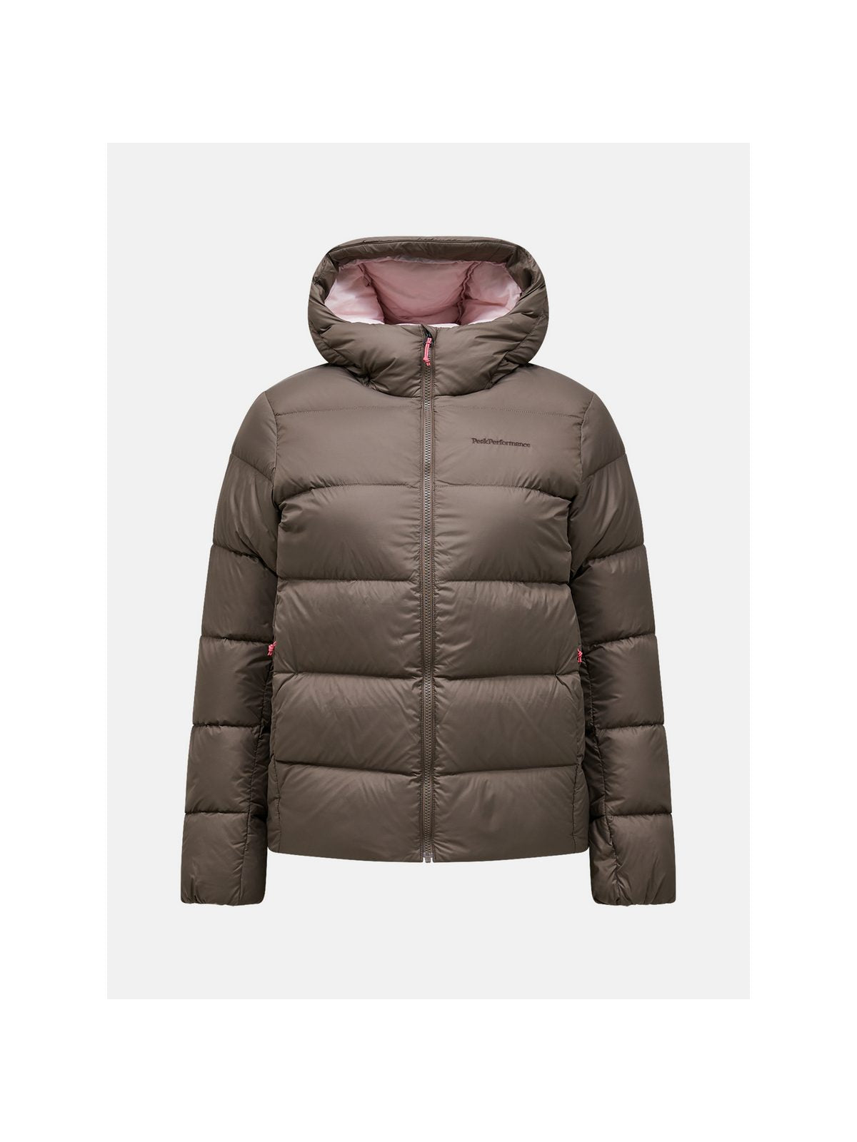 Kurtka damska PEAK PERFORMANCE Frost Down Puffer Jacket brązowa