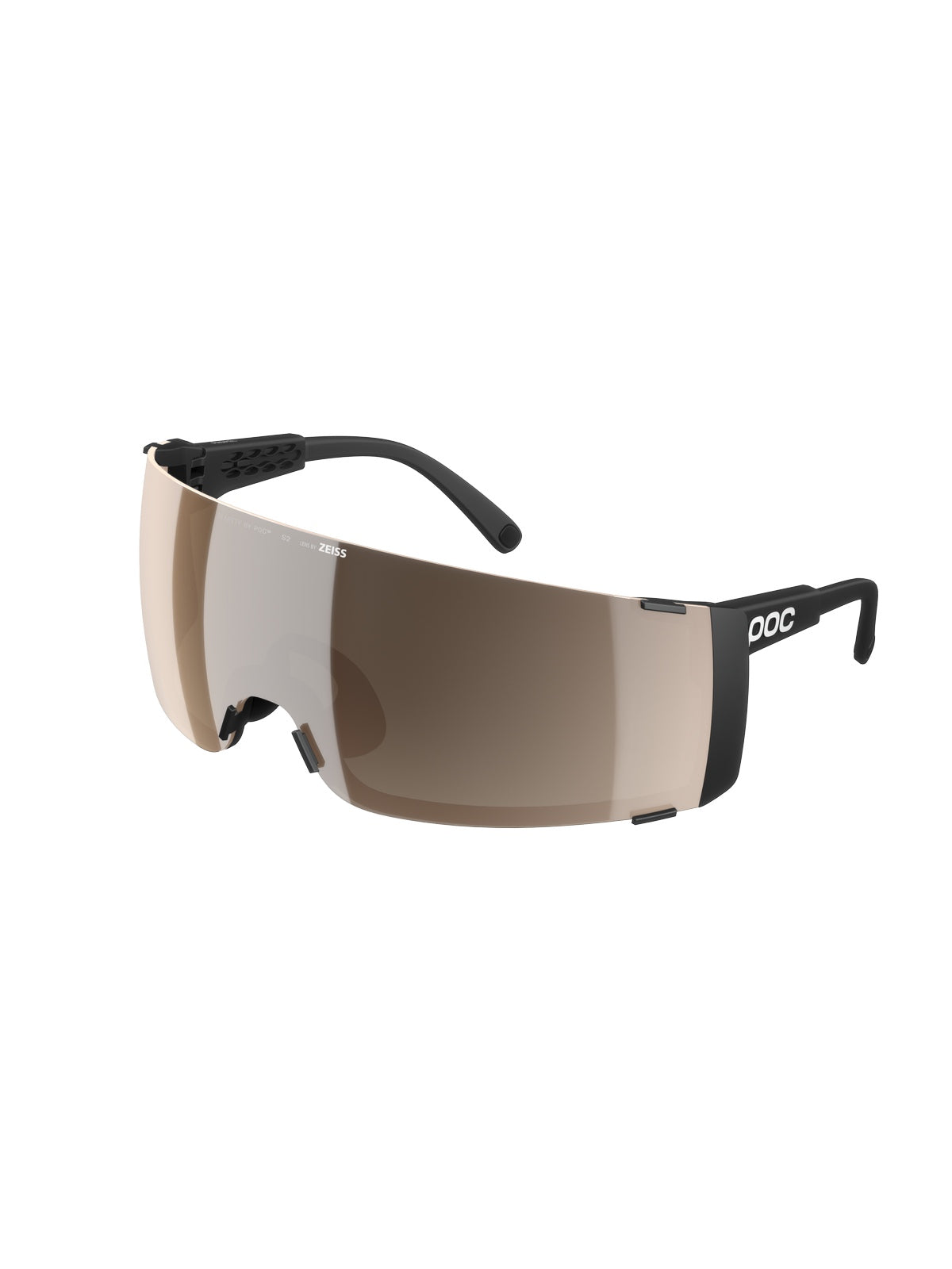 Okulary rowerowe POC Propel czarny - Clarity Trail/Partly Sunny Silver Cat 2