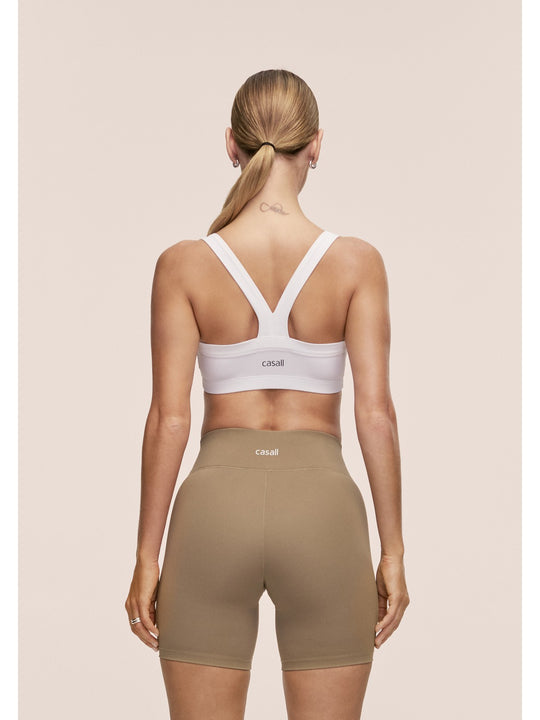 Top damski CASALL Defined Rib Sport Top kolor biały
