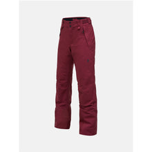 Spodnie narciarskie damskie PEAK PERFORMANCE Anima HIPE 2L Insulated Shell Pants bordowe
