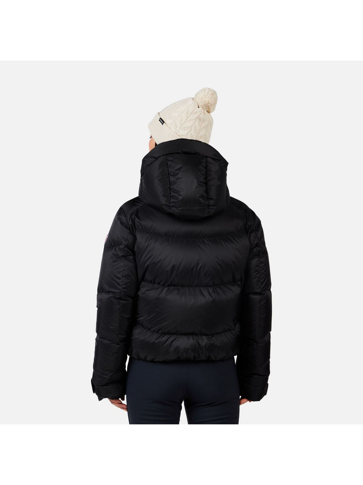 Kurtka narciarska damska ROSSIGNOL W DAILLE DOWN JKT czarna