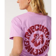 Koszulka damska RIP CURL Surf Puff Party Pack Relaxed różowa
