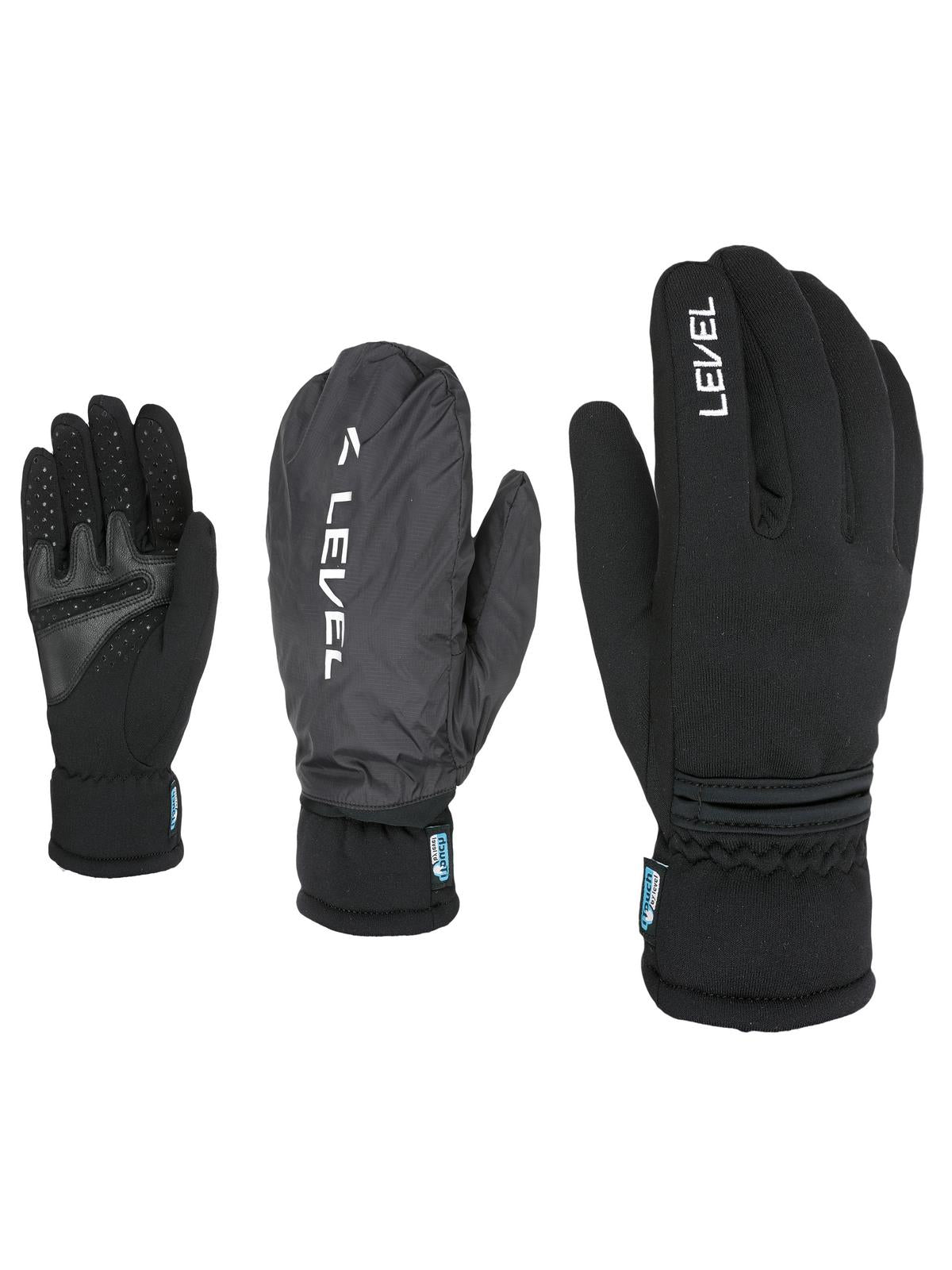 Rękawice narciarskie LEVEL Trail Polartec I-Touch czarny