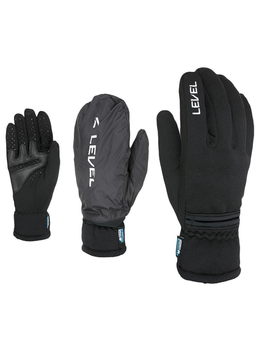 Rękawice narciarskie LEVEL Trail Polartec I-Touch czarny
