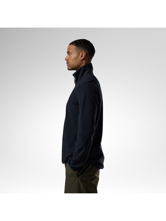 Bluza męska ROSSIGNOL M Quarter Zip Polar Fleece czarna
