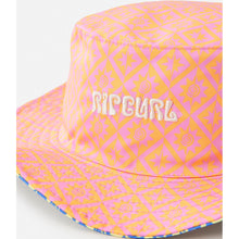Kapelusz RIP CURL Mixed Revo Upf Bucket-Girl pomarańczowy
