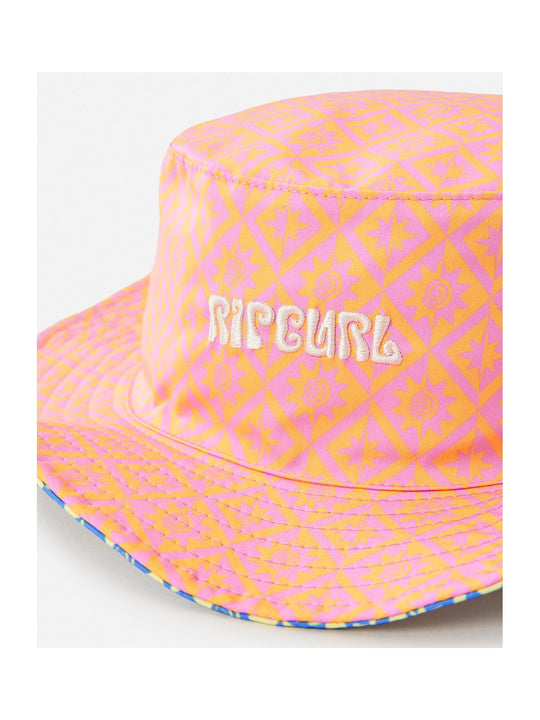 Kapelusz RIP CURL Mixed Revo Upf Bucket-Girl pomarańczowy
