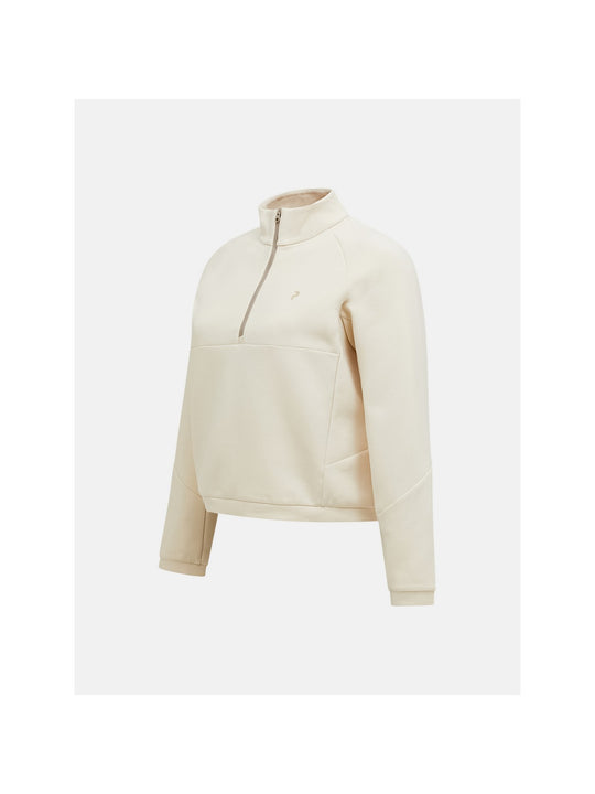 Bluza damska PEAK PERFORMANCE Sportstech Half Zip piaskowa
