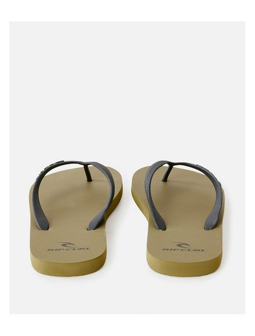 Japonki plażowe RIP CURL Brand Logo Bloom Open Toe oliwkowe