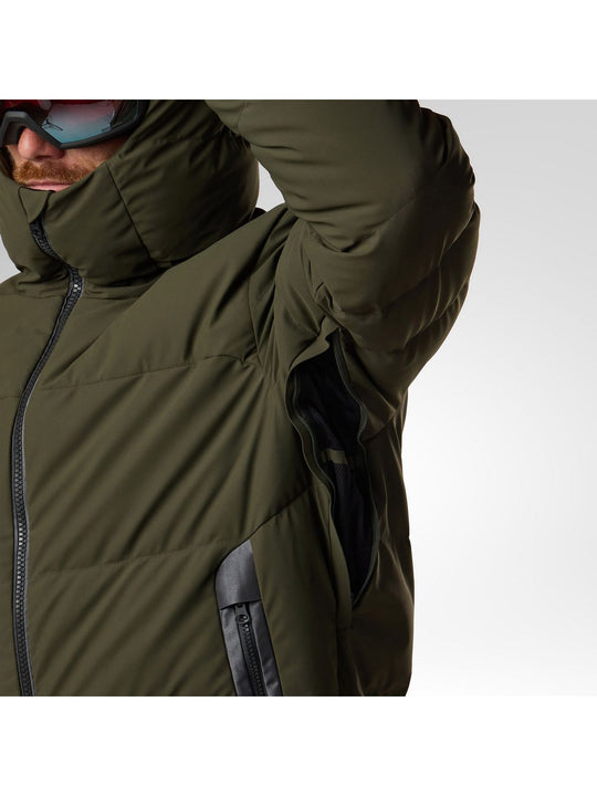 Kurtka narciarska męska ROSSIGNOL M Snowblaze Down Bomber Jacket zielona
