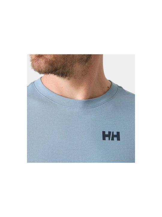Koszulka męska HELLY HANSEN Shoreline T-Shirt 3.0 niebieska

