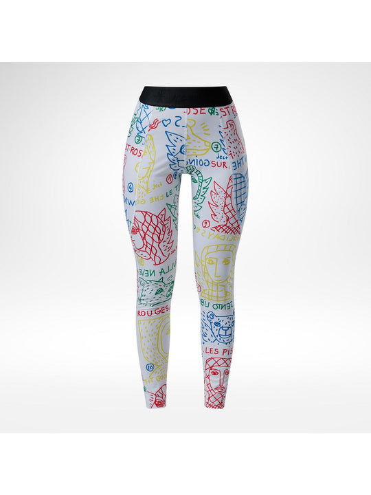 Legginsy damskie ROSSIGNOL W Jcc Tight multikolor
