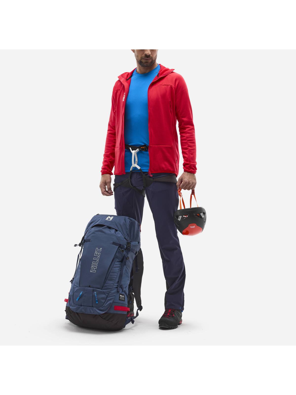 Koszulka MILLET FUSION TS SS M niebieski - Adventure Sports