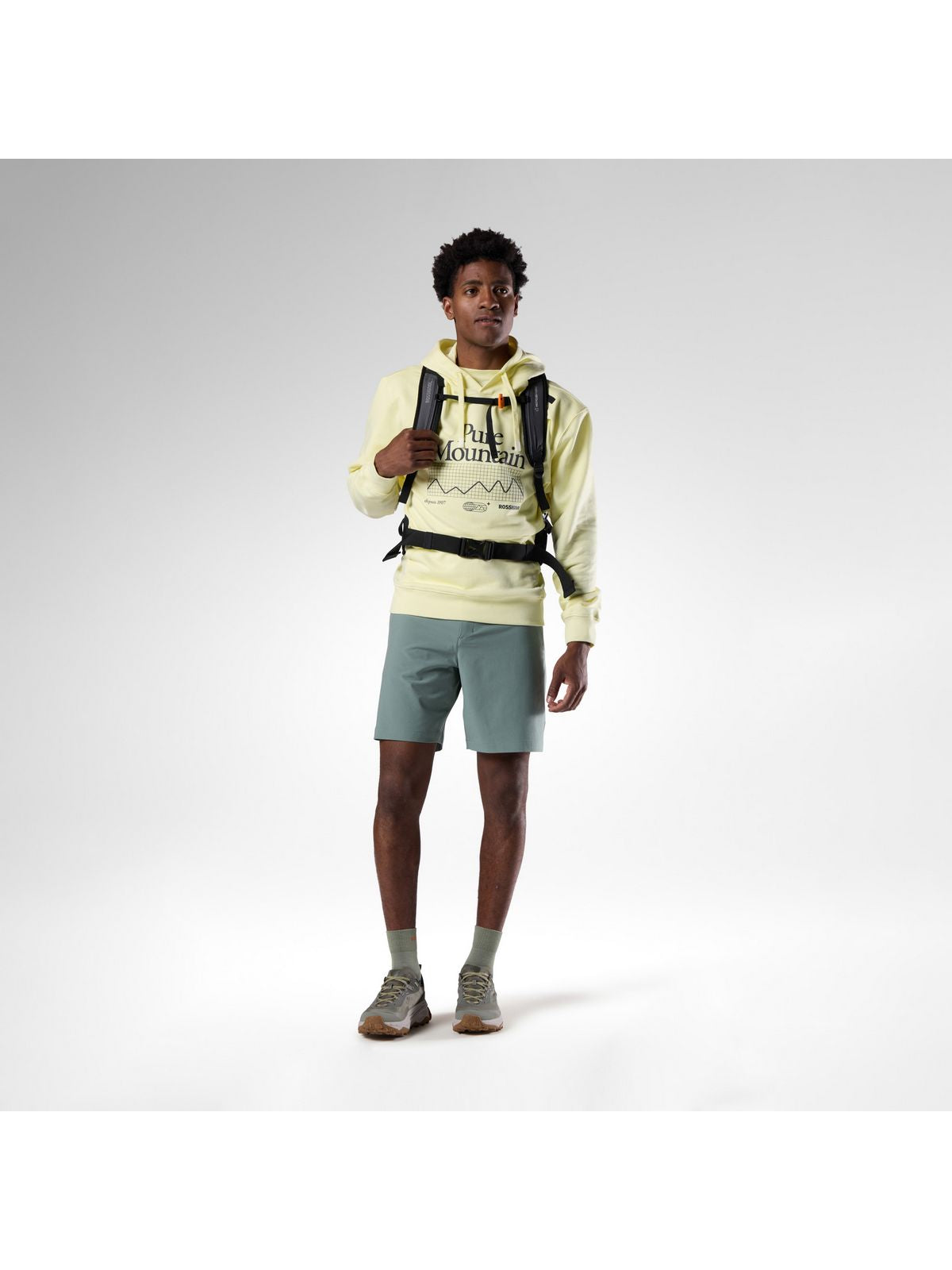 Szorty męskie ROSSIGNOL M Stretch Chino Short 7' zielone