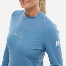 Koszulka MILLET KAMET TS LS W niebieski - Adventure Sports
