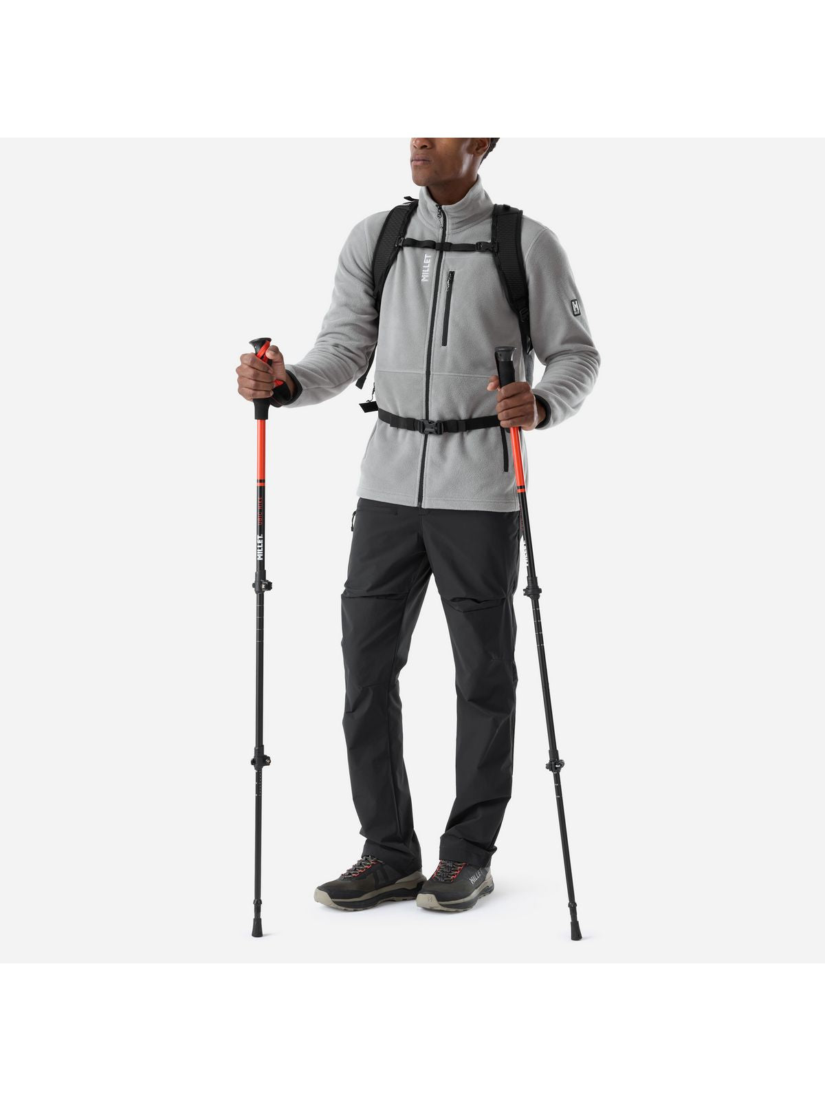 Bluza męska MILLET M Seneca Polar Jkt M szara