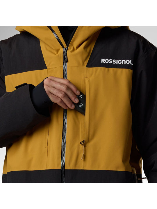 Kurtka narciarska męska ROSSIGNOL Outerlimits Insulated Jkt brązowa

