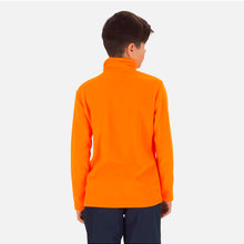 Bluza narciarska chłopięca ROSSIGNOL Boy 1/2 Zip Fleece pomarańczowy - Adventure Sports
