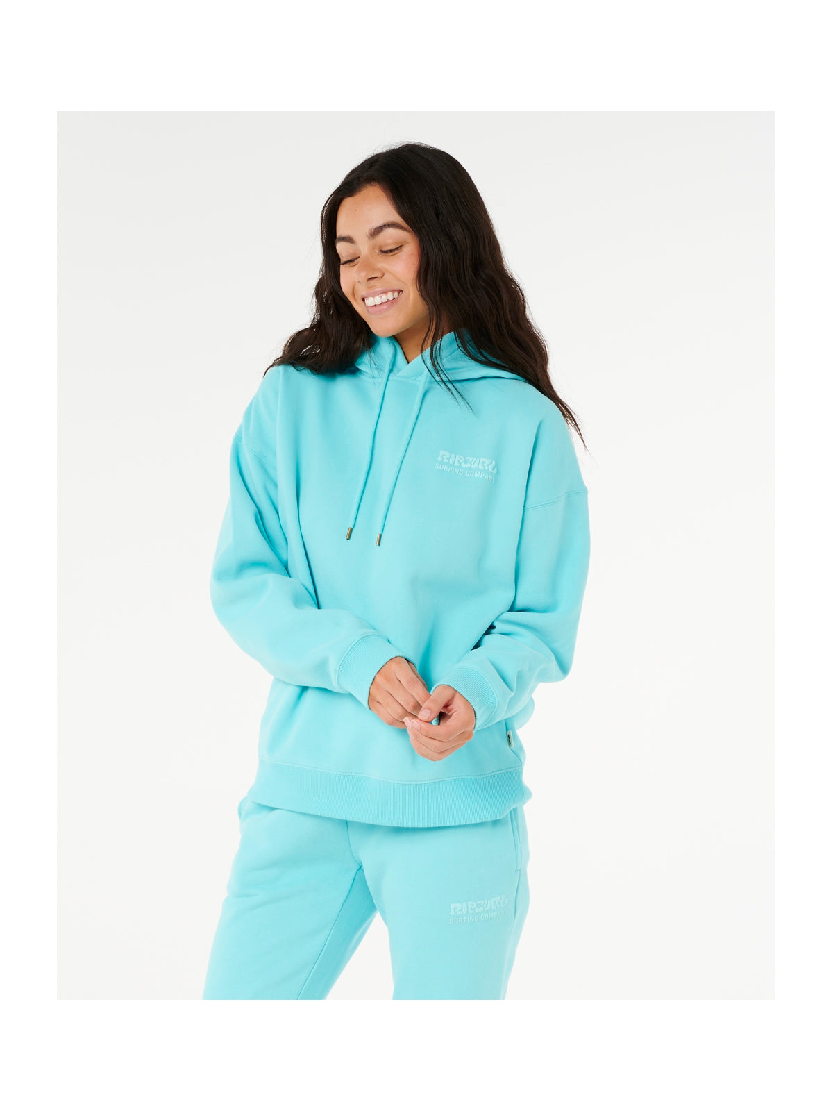 Bluza damska RIP CURL Surf Puff Heritage Hood niebieski
