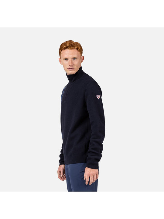 SWETER ROSSIGNOL SIGNATURE HZ SWEATER granatowy
