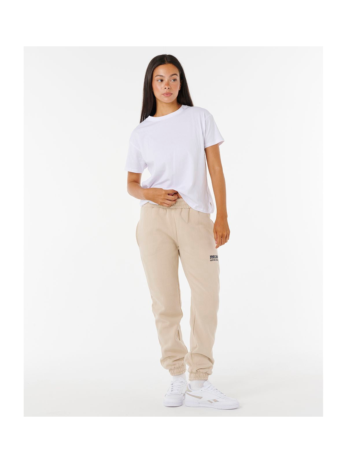 Spodnie RIP CURL SURF PUFF TRACK PANT beżowe