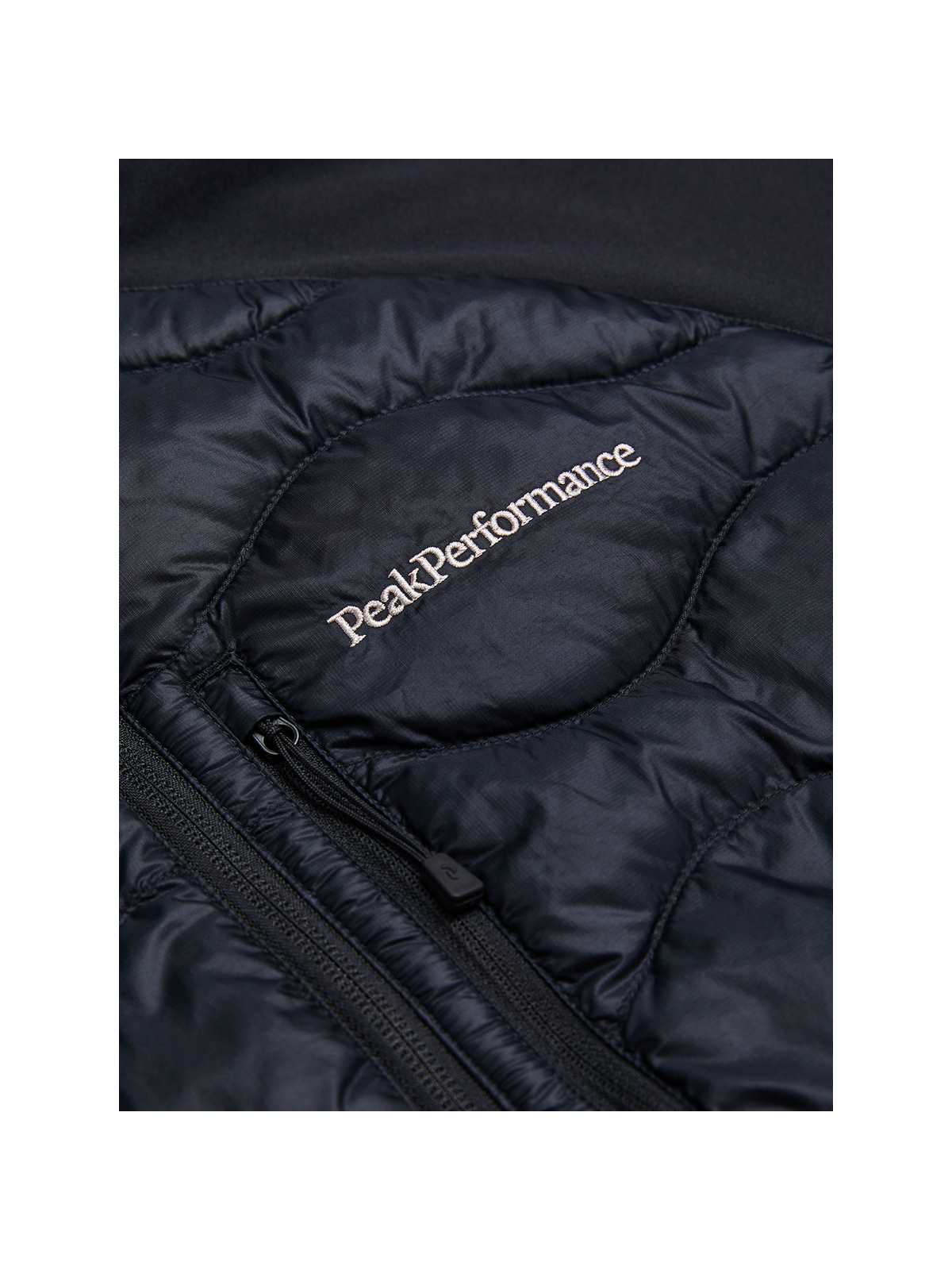 Kurtka puchowa męska Peak Performance M Helium Down Hybrid Hood czarny