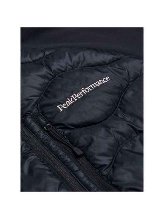 Kurtka puchowa męska Peak Performance M Helium Down Hybrid Hood czarny
