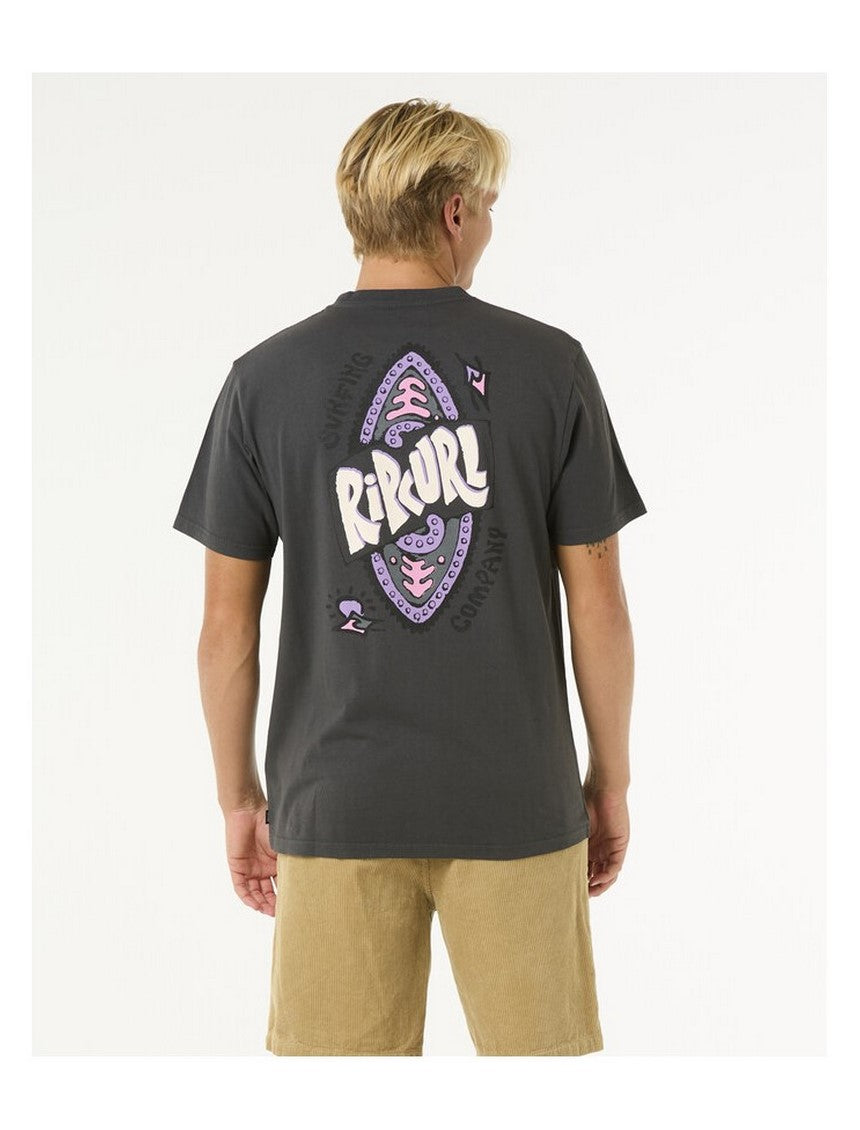 Koszulka RIP CURL Shield Tee czarny