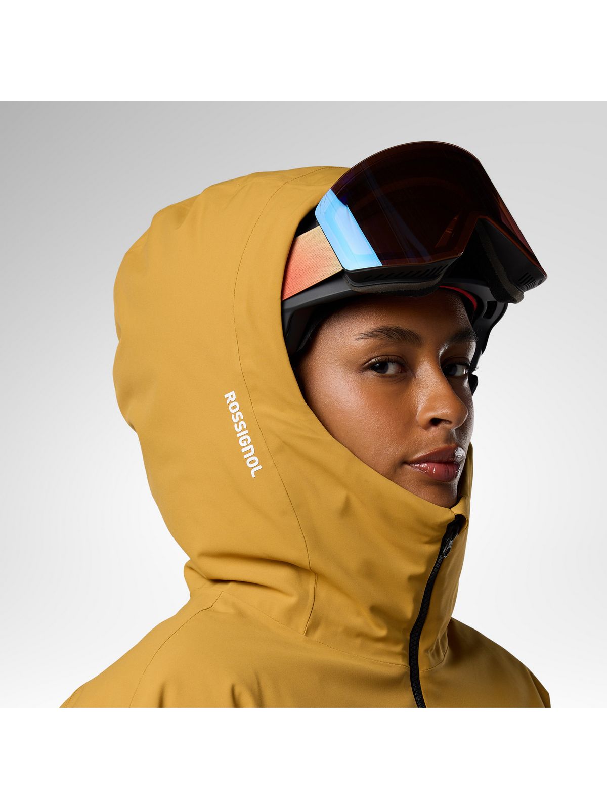 Parka damska ROSSIGNOL W Puffy Insulated Parka brązowa