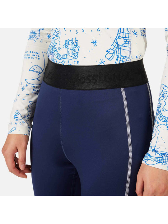 Legginsy damskie ROSSIGNOL W Jcc Booster Tights niebieskie
