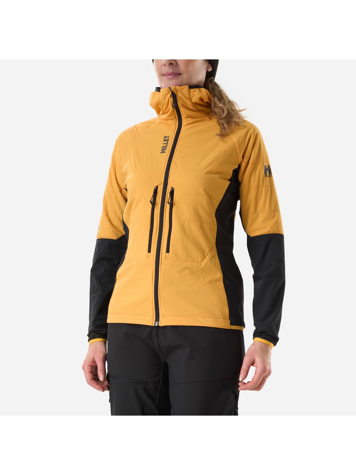 Kurtka damska MILLET W M White Alpha Hoodie W żółta