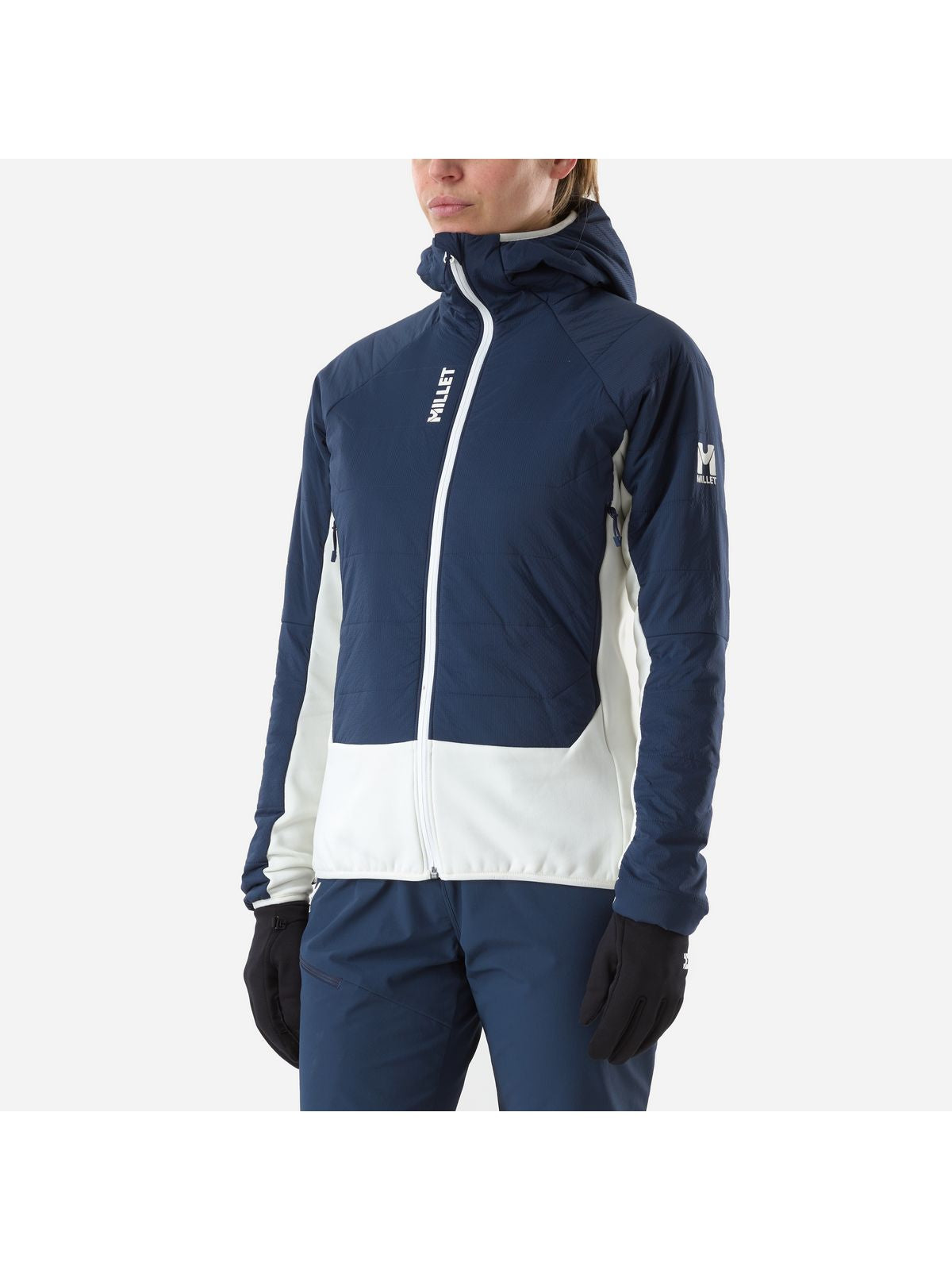 Kurtka damska MILLET W Kamet Primaloft Hoodie W granatowa