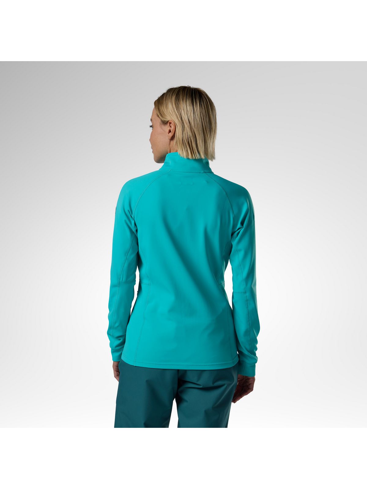 Bluza damska ROSSIGNOL W Mid Layer Stretch Jkt niebieska