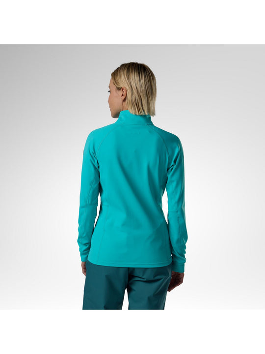 Bluza damska ROSSIGNOL W Mid Layer Stretch Jkt niebieska
