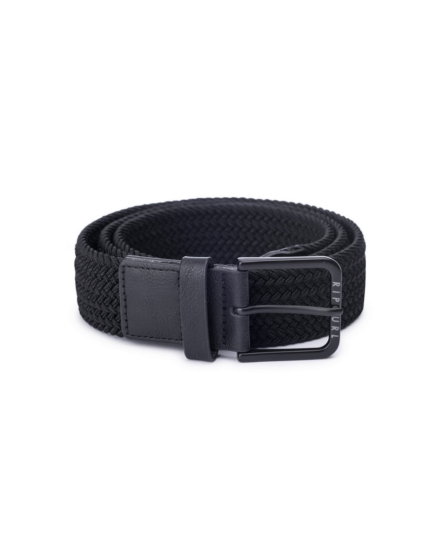 Pasek RIP CURL Hope Rope Belt czarny - TU - Adventure Sports
