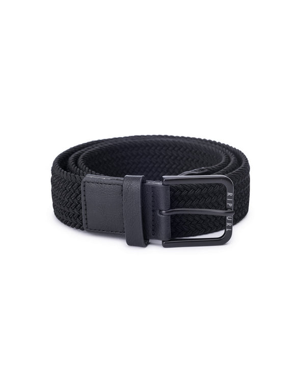 Pasek RIP CURL Hope Rope Belt czarny - TU - Adventure Sports
