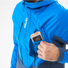 Kurtka narciarska męska MILLET M M White Shield Jkt granatowy
