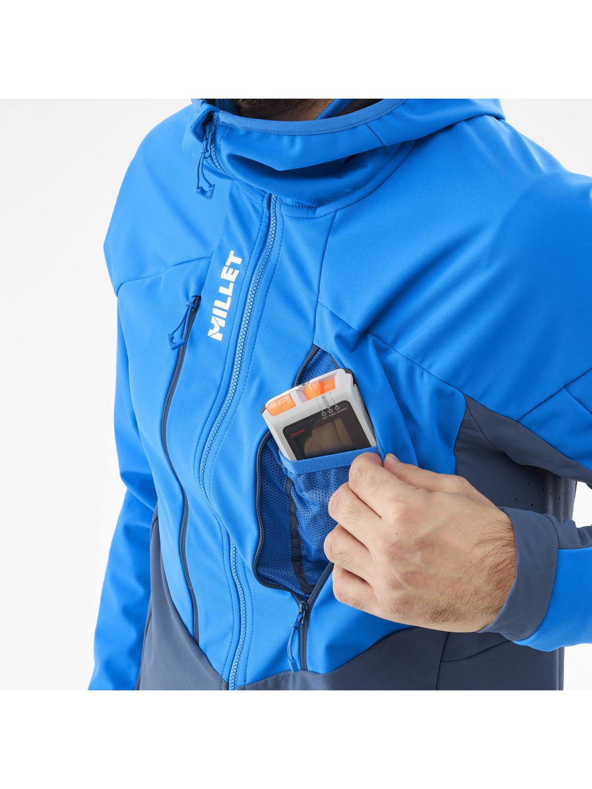 Kurtka narciarska męska MILLET M M White Shield Jkt granatowy
