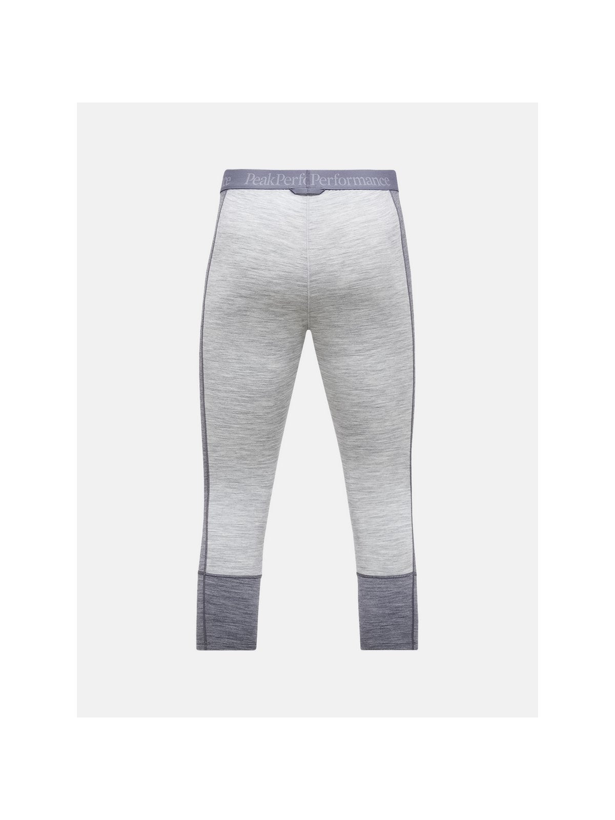 Spodnie Termiczne PEAK PERFORMANCE Magic 3/4 Short Johns Wool-blend Baselayer Women szary