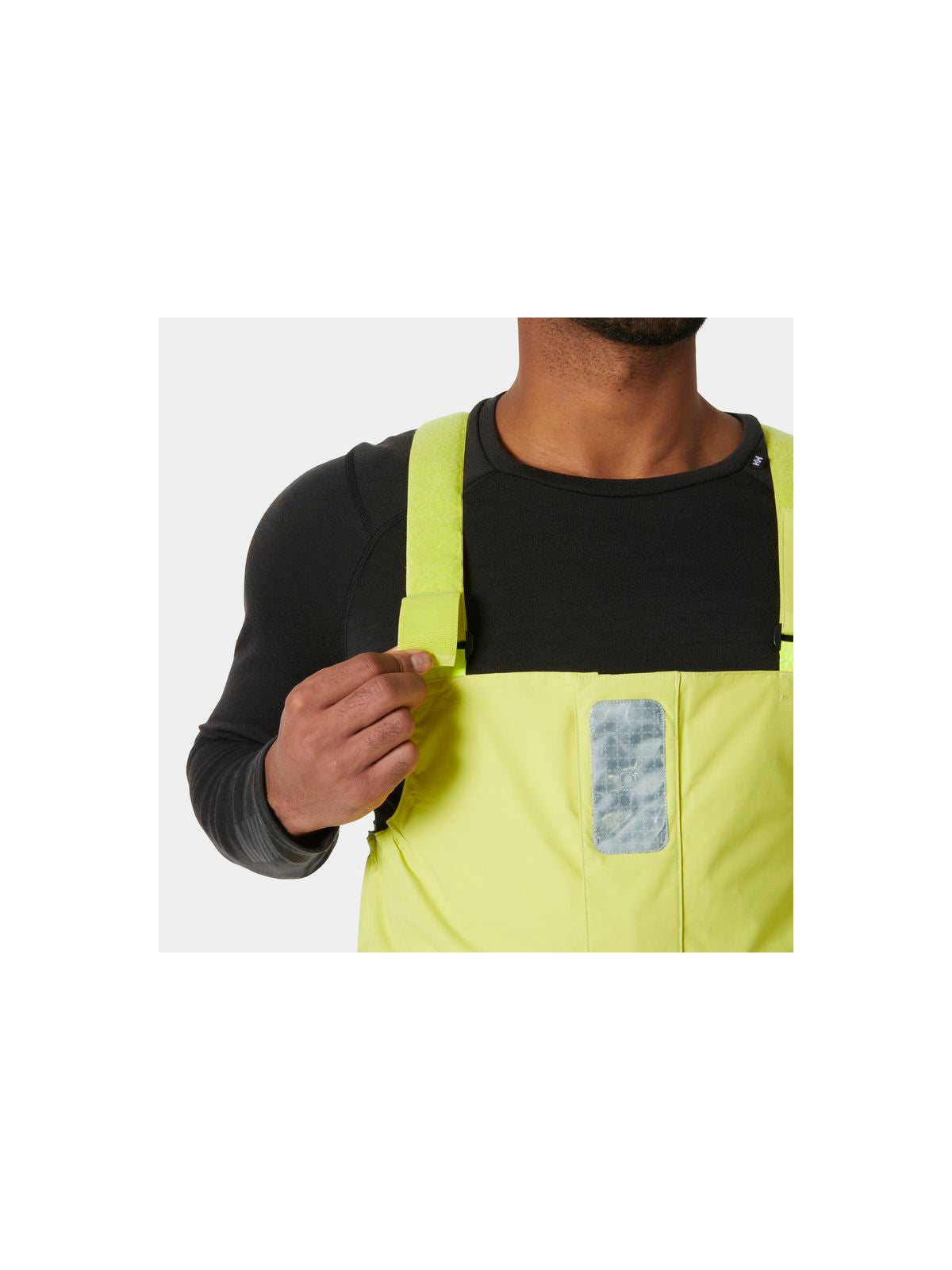 Spodnie żeglarskie męskie HELLY HANSEN PIER 4.0 BIB żółte - Adventure Sports