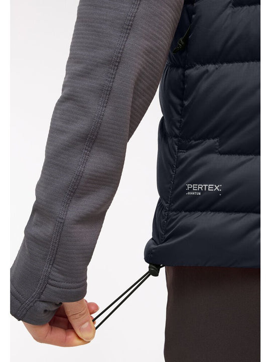 Kamizelka puchowa damska HAGLÖFS ROC Flash Down Vest True Black
