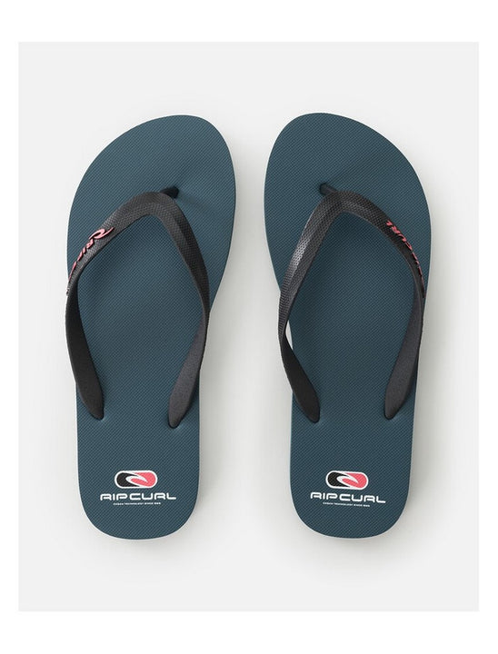 Japonki plażowe męskie RIP CURL Icons Of Surf Bloom Open Toe turkusowe
