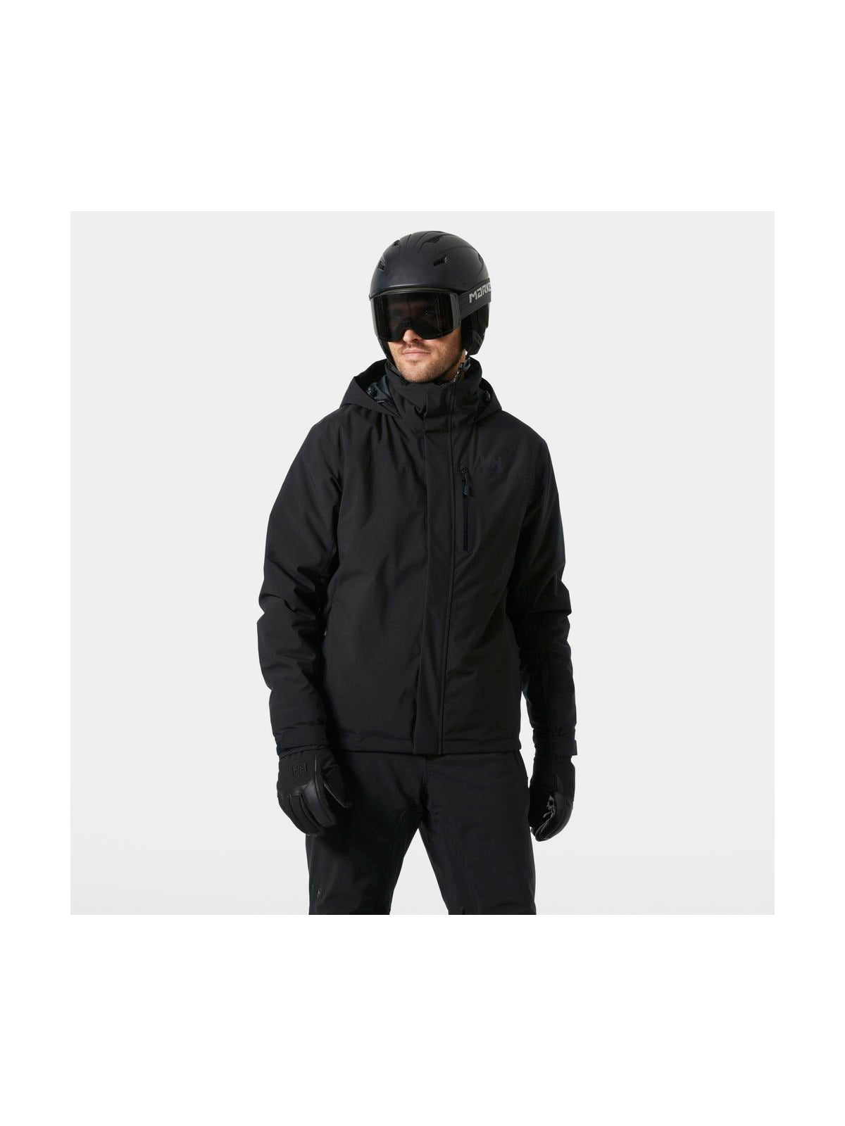 Kurtka narciarska męska HELLY HANSEN CREWSER INSULATED JACKET czarna