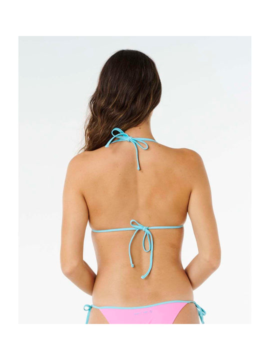 Dół od bikini damski RIP CURL Surf Puff Cheeky różowe
