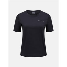 Koszulka damska PEAK PERFORMANCE Explore Logo Tee czarna
