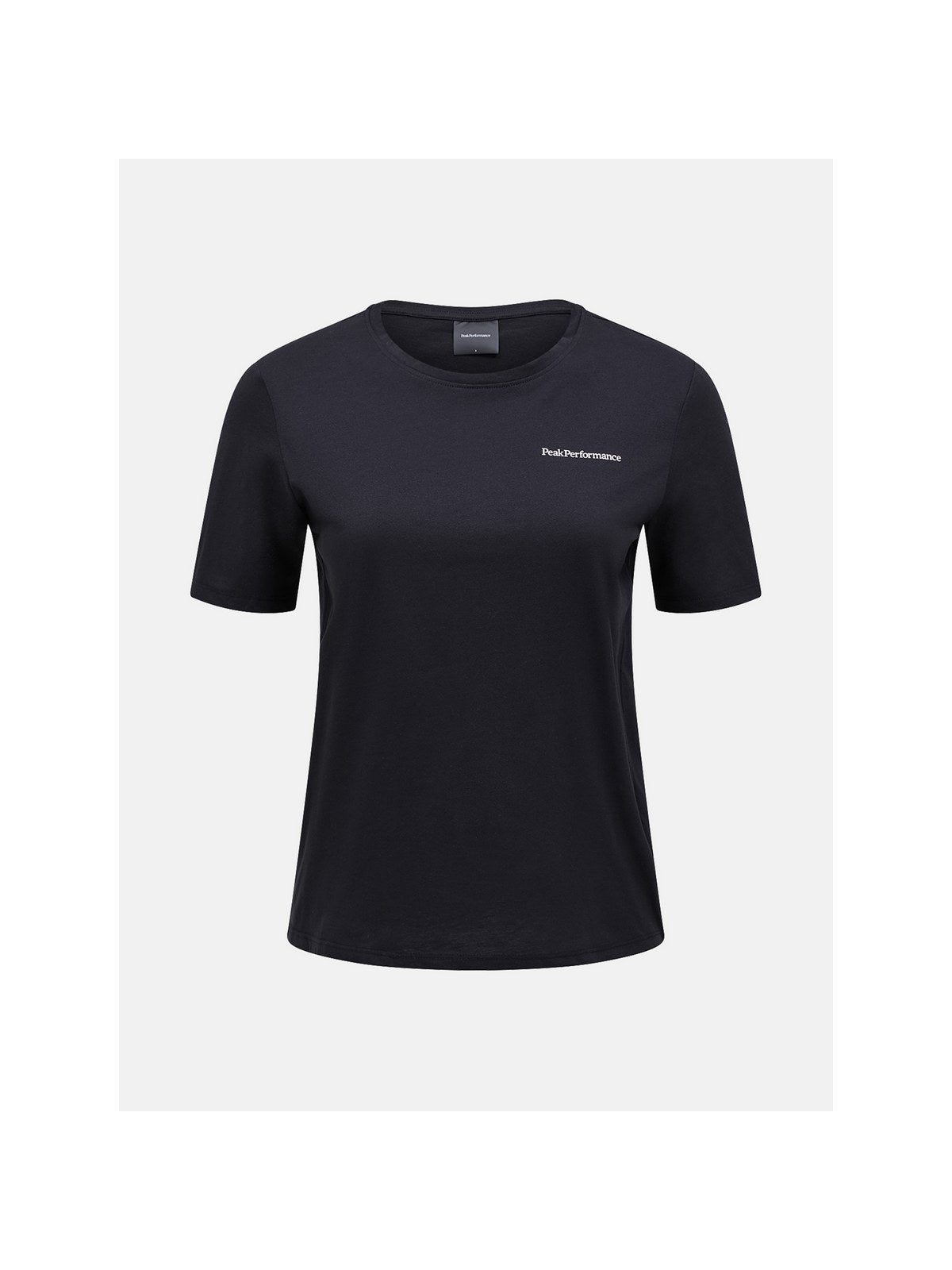 Koszulka damska PEAK PERFORMANCE Explore Logo Tee czarna