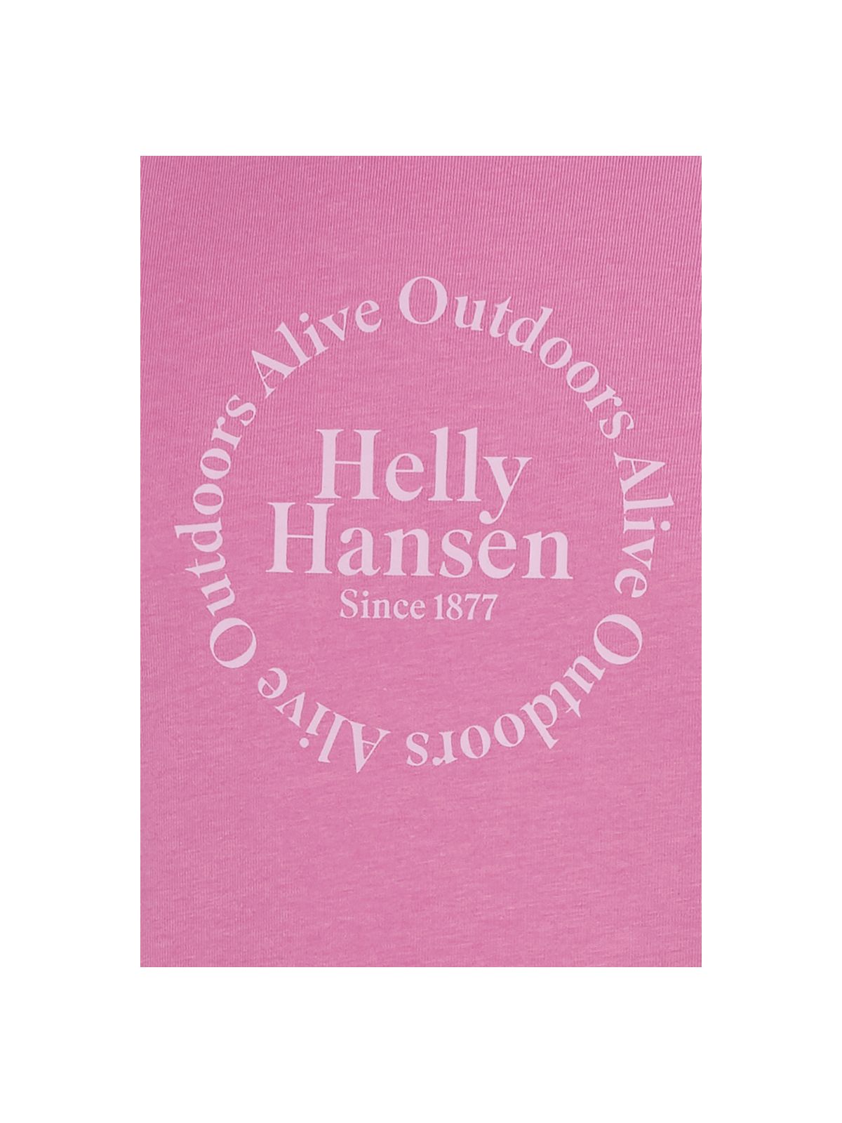 Koszulka HELLY HANSEN JR HH GRAPHIC T-SHIR różowy - Adventure Sports