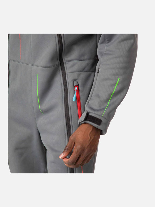 Strój jednoczęściowy softshell ROSSIGNOL One Piece Adult - szary
